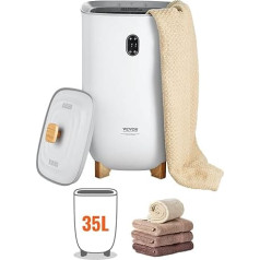 VEVOR 35L Towel Warmer Bucket, Towel Warmer with LED Screen and Drying Function, Smart Towel Warmer with Adjustable Timer for Bathroom, Bathrobe, Blanket and Pajamas