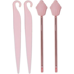 Pack of 2 Cake Testers Nade lmit 2 Pieces Cake Scraper Knife Reusable Cake Probe Test Needle Baking Assistant Tool Suitable for Cakes, Bread, Muffins