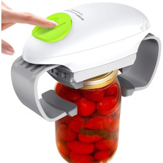 Electric Jar Opener, One Touch Switch, Electric Jar Opener, Kitchen Helper, Automatic Jar Opener for Arthritic Hands