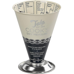 Tala Originals Traditional Dry Food Measuring Jug in Indigo Ivory White Design