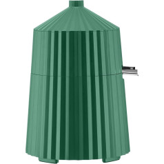Alessi Plissé MDL07 GR - Design Electric Citrus Juicer, Thermoplastic Resin, European Plug 80 W, Green