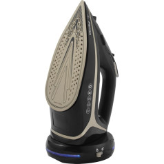 Petra 2-in-1 Wireless Steam Iron - Iron without Cable, Ceramic Soleplate, 2600 W Hand Iron with 140 g Steam Jet and Water Spray, 300 ml Water Tank, Anti Limescale Drip Protection