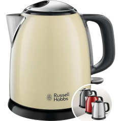 Russell Hobbs Colours+ Digital Coffee Machine Cream Programmable Timer