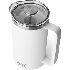 YETI Rambler Stamp Jug, White, 34 oz (1 L)