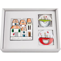 Egan Coffee set, multicoloured, plain