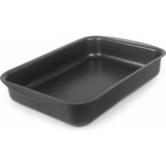 Lacor - 15735 - Baking Tray, Oven, Ecological, Rectangular, Non-Stick Coating, PFOA-Free, Suitable up to 240 ºC, Highest Quality Aluminium, 35 x 26 x 6.3 cm