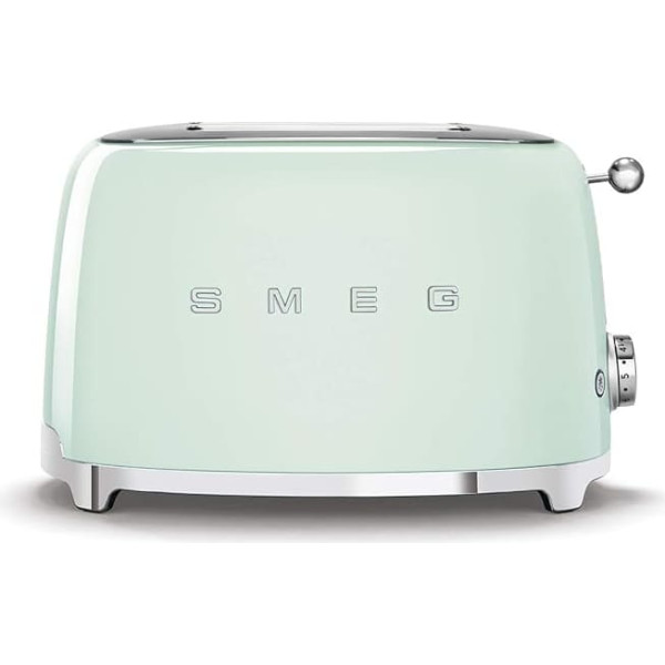 Smeg TSF01PGEU 2 Slice Toaster Pastel Green