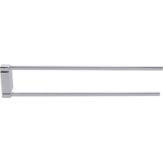 a15150cr Joint Divo Album Double Towel Rail, Silver