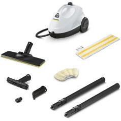 Kärcher SC 2 EasyFix steam cleaner, steam pressure: 3.2 bar, heating time: 6.5 min., power: 1500 W, surface power: 75 m², tank: 1 l, with EasyFix floor cleaning kit, with steamer