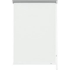 GARDINIA Side-Pull Roller Blind with Thermal Backing, Ceiling, Wall or Niche Mounting, High Light Reflection, Energy Saving, Mounting Kit Included, White, 102 x 180 cm (WxH)