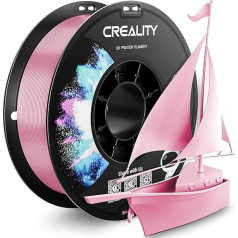 CREALITY PETG Filament 1.75mm 3D Printer Filament, 1kg Clean Coiled Spool, Dimensional Accuracy ±0.03mm, 2024 Latest Batch, Fits Ender, Bambu Lab, Anycubic, ELEGOO FDM Printer, Pink