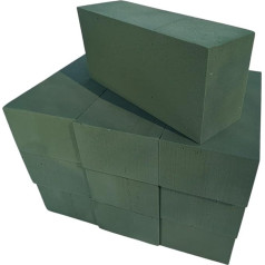 Floral Supplies - 10 x Oasis Ideal Brick Block Foam Wet for Fresh Flowers