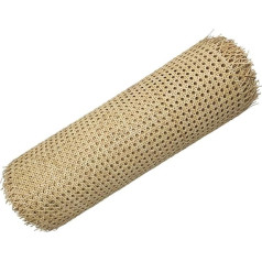 Unbleached Natural Rattan Webbing, Octagonal Webbing, 50cm x 50cm/100cm/200cm, Restore Furniture, Craft Projects, Home Decoration (50cm x 200cm)