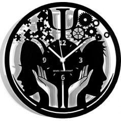 Wall Clock Psychology Gift Idea Clinical Psychiatrist Doctor Hospital