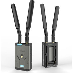 Wireless HDMI, Wireless HDMI Transmitter and Receiver 500 m, Full 1080P @ 60Hz for Streaming Audio Video for Laptop, PC to HDTV, Projector, Wireless HDMI Dongle, Wireless HDMI Extender