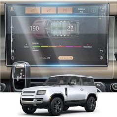RUIYA Navigation Screen Protector Compatible with 11.4 Inch Land Rover Defender 90 | 110 | 130 2023 2024 2025, Nano Material Navigation Screen Protector GPS Touchscreen Protective Film Defender