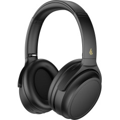 WH700NB Wireless Active Noise Cancellation Over-Ear Headphones, Bluetooth 5.3 Foldable Lightweight Headset, Dual Device Connection, 68-Hour Battery Life, for Travel, Home Office - Black
