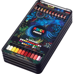 Uniball Assorted Colouring Pencils (Pack of 36)