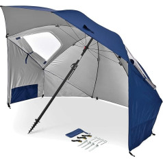 Sport-Brella Sport Bella Premiere Portable All-Weather Parasol 2.4m Canopy Blue One Size