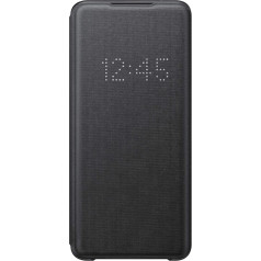Samsung LED View Smartphone Cover EF-NG988 for Galaxy S20 Ultra mobile phone case, LED display, card holder, black