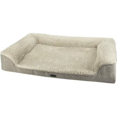 Nobby Calbu Orthopaedic Comfort Sofa Square Beige 100 x 65 x 19 cm