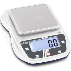 Kern&Sohn EHA 3000-0 School Scales (Robust Stainless Steel Weighing Plate for Laboratory, Industry and Teaching Business)