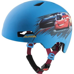 ALPINA Hackney - Leichter, Bruchfester & Optimal Klimatisierter Fahrradhelm für Kinder, Mit Nachrüstbarem LED für Gute Sichtbarkeit