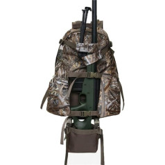 Hunting Backpack - Multifunctional Waterproof Camouflage Tactical Backpack with Rifle Holder, Hiking Backpack with Large Capacity Various Compartments, Accessories Gift for Hunters,