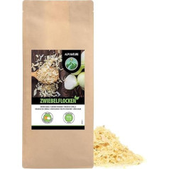Alpi Nature Onion Flakes 500 g, Onion Pieces 5-30 mm, Dried and Cut Onions