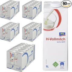 Arroo H-milk low-fat milk, %3.5 fat, 1000 ml, pack of 60