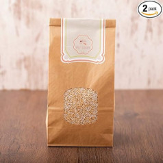 süssundclever.de® Organic Amaranth, Puffed | 900 g (2 x 450g) | High-Quality Natural Product | Plastic-Free and Ecologically Sustainably Packaged