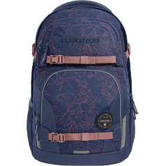 Coocazoo PORTER school backpack, ergonomic & adjustable satchel, height & size adjustable, with chest strap & hip belt, lightweight & individual, from 3rd grade