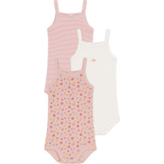 Petit Bateau Baby Girls' Bodysuit (Pack of 3)