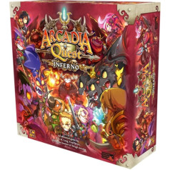 CoolMiniOrNot CMNAQ018 Arcadia Quest Inferno Game