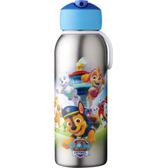 Mepal - Flip-Up Campus Thermal Flask - Insulated Drinking Bottles for Children - Stainless Steel Thermos Flask - 9 Hours Hot & 12 Hours Cold - BPA-Free - 350 ml - Paw Patrol Pups