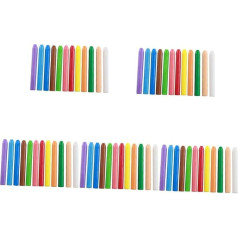 Toyvian Pack of 60 Dust-free Chalk Drawing Chalk Erasable Solid Chalk for Chalk for Little Friends Colour Chalk for Blackboard Chalk for Chalk Pens for Blackboard