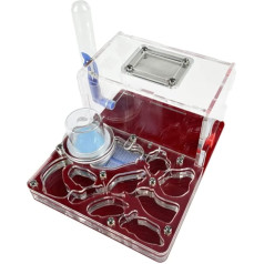 HRTC Ameisenburg DIY Acryl Flugzeug Ameisennest Bauernhof Glas Hydrating Wasserturm Brutbereich Ameisenfarm Geburtstag