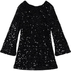 NAME IT Girls' Nkfrusitta LS Dress Keid