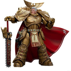 GWTCTOY JoyToy 30K Original License 1:18 Action Figure, Imperial Fists Rogal Thorn, 18 cm Building Kits for Collectible Action Figures