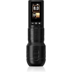 Soldier 270 Rotary Tattoo Machine, Wireless Pen Machine with Brushless Motor (270 g · cm Torque), 4.0 mm Hub & 2400 mAh Battery (Touch Screen) for Professionals
