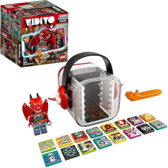 LEGO 43109 VIDIYO Metal Dragon Beatbox Music Video Maker, Music Toy Set for Children with AR App and Dragon Mini Figure