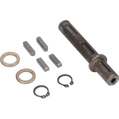 Single Output Shaft Large Shaft Alloy Steel Diameter 14mm for Rv030 Speed Reducer 102mm Nema23 Gearheads Speed Reducer