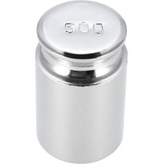 sourcing map Calibration Weight 50g M1 Precision Chrome Plated Steel for Digital Scale