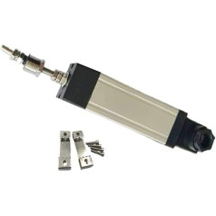Newtry Linear Displacement Converter Transmitter Sensor Position Sensor Resistance Injection Molding Machine Tension Rod Electronic Ruler for Industrial Measurement KTC 75-800mm Series (125mm)