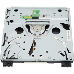 ASHATA DVD Rom Drive Disk for Wii, Replacement DVD Rom Drive Dual IC Disc Repair Part for Wii D2E Console, 5.7 x 5.5 x 0.8 Inch with Screwdriver