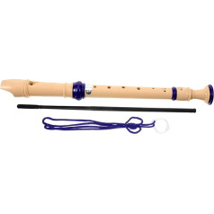 GAXIRE Sopranblockflöte Für Anfänger 8 Loch Recorder Aus Kunststoff Musikinstrument Für Kinder Ideal Für Schule Und Musikunterricht Inklusive Reinigungsstab