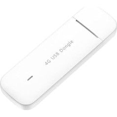 Huawei Unlocks E3372h-320 LTE / 4G 150 Mbit / s USB Mobile Broadband Dongle (White)