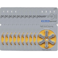 PowerOne hearing aid battery