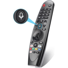 Gvirtue AKB75855501 AN-MR20GA Remote Control Compatible with LG Magic Remote MR19BA AN-MR18BA Magic Remote Control for All LG TV Remote AN-MR650 AN-MR650A AN-MR650B AN-MR650G (with Voice Search)