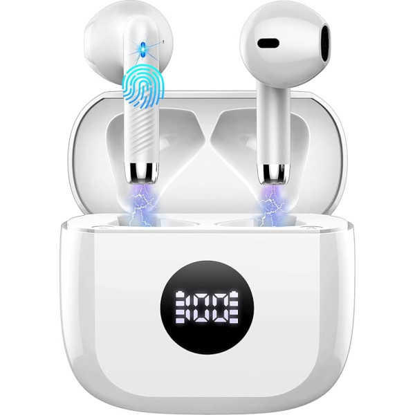 Jxrev Wireless Earbuds, Bluetooth 5.3 Earbuds